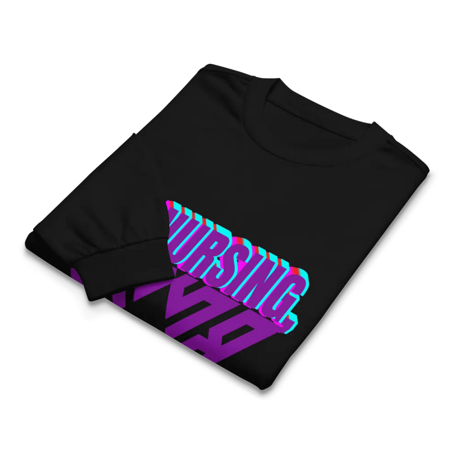 Trust in Nursing Glitch Long Sleeve product image (7)