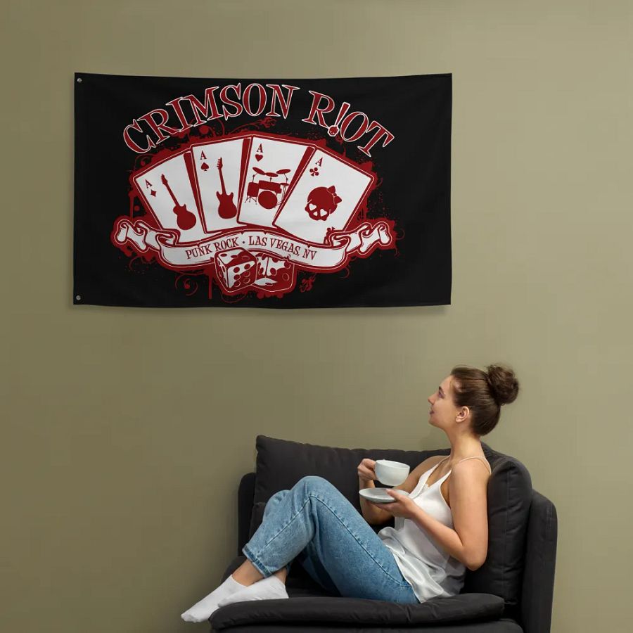 CRIMSON RIOT FLAG product image (12)