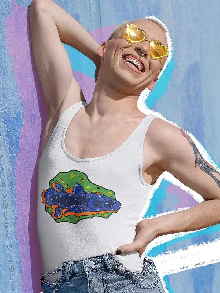 Vaporcoelacanth jersey tank top product image (1)