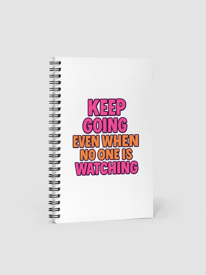 Motivational Mantra Spiral Notebook – Daily Inspiration Journal for Positive Vibes product image (1)