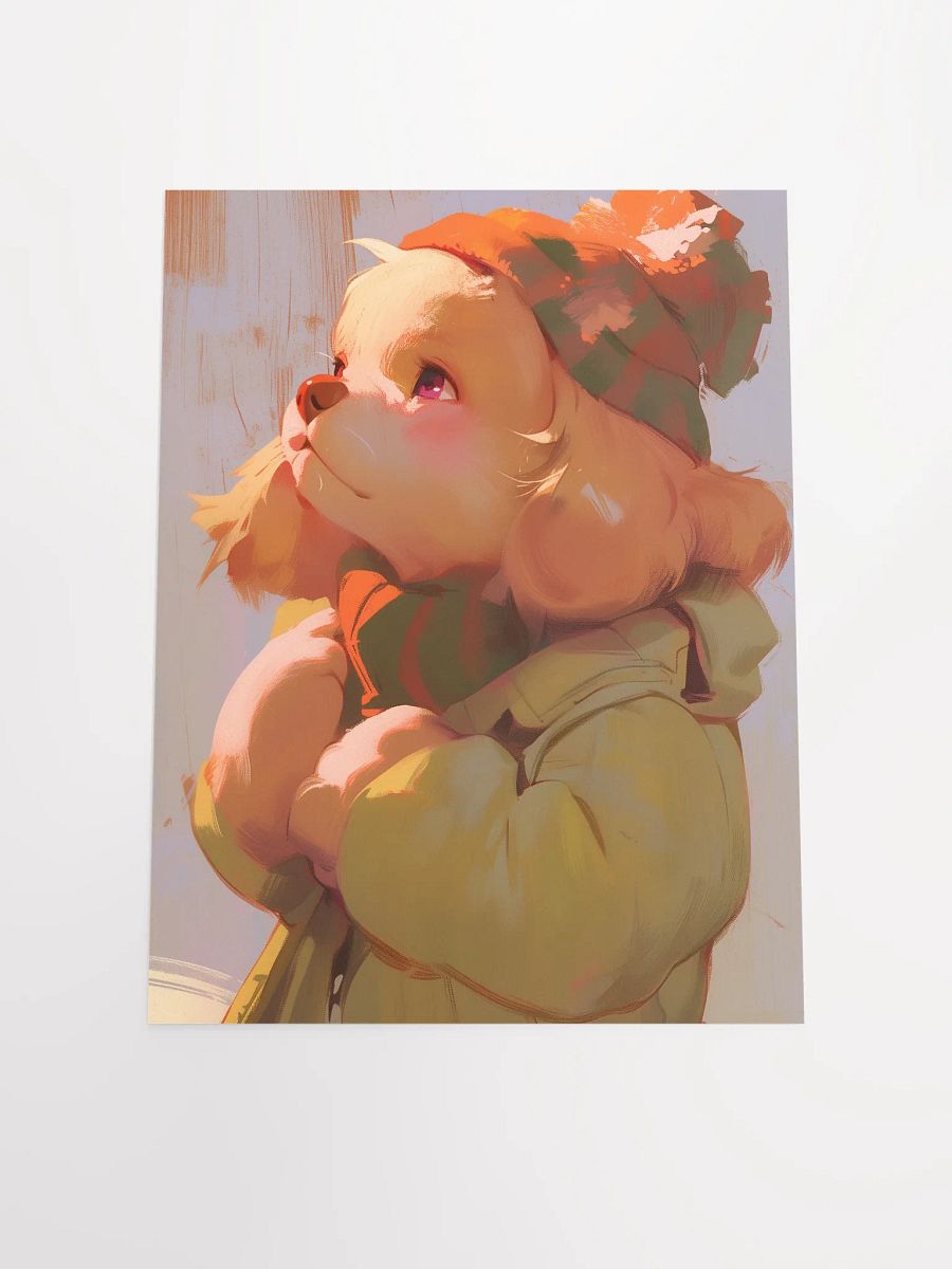 Whimsical Canine Contemplation Poster product image (7)