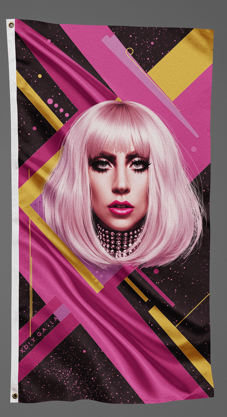 Flag for show FAN Lady Gaga product image (2)