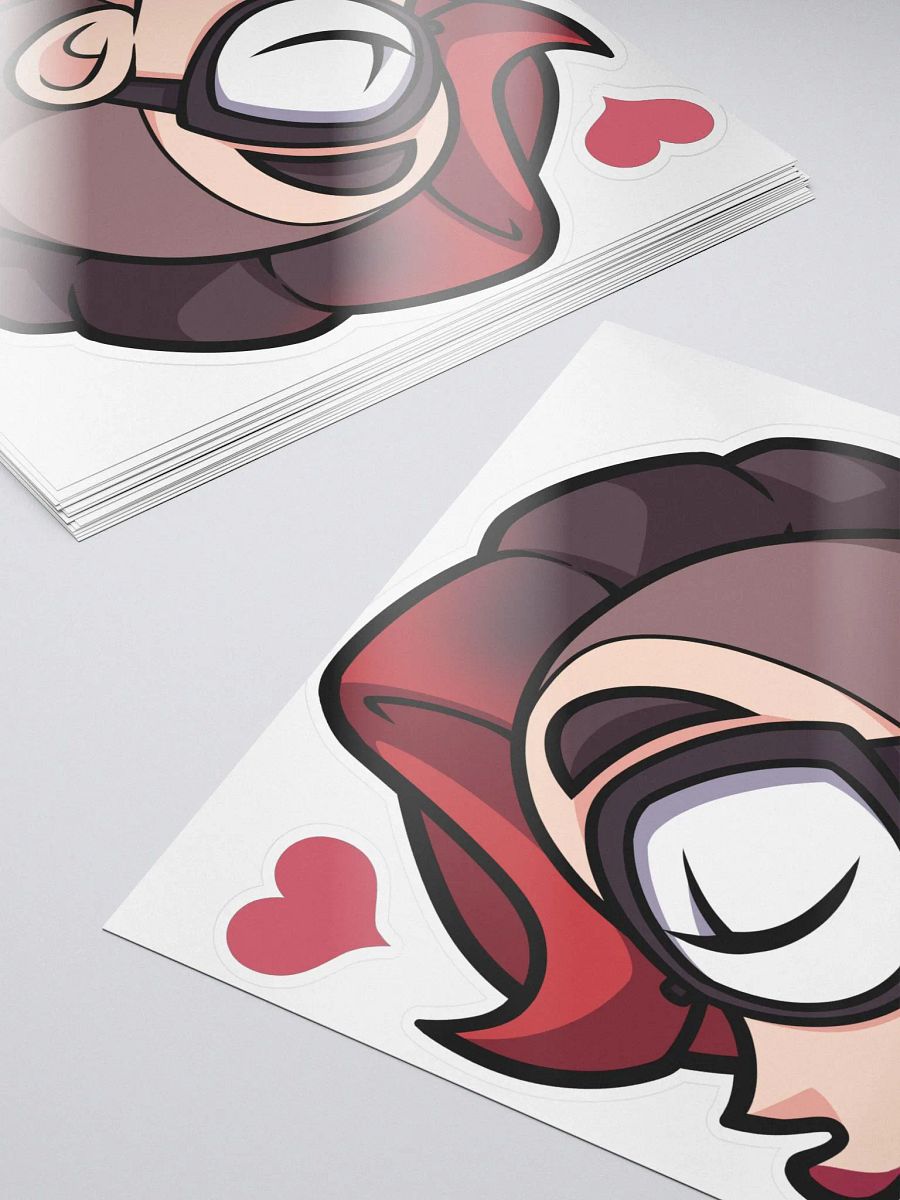 Nika Kiss Emote Sticker product image (5)