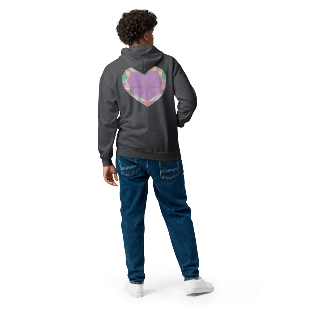 Crystal Pride Heart Zip-Up Hoodie product image (3)