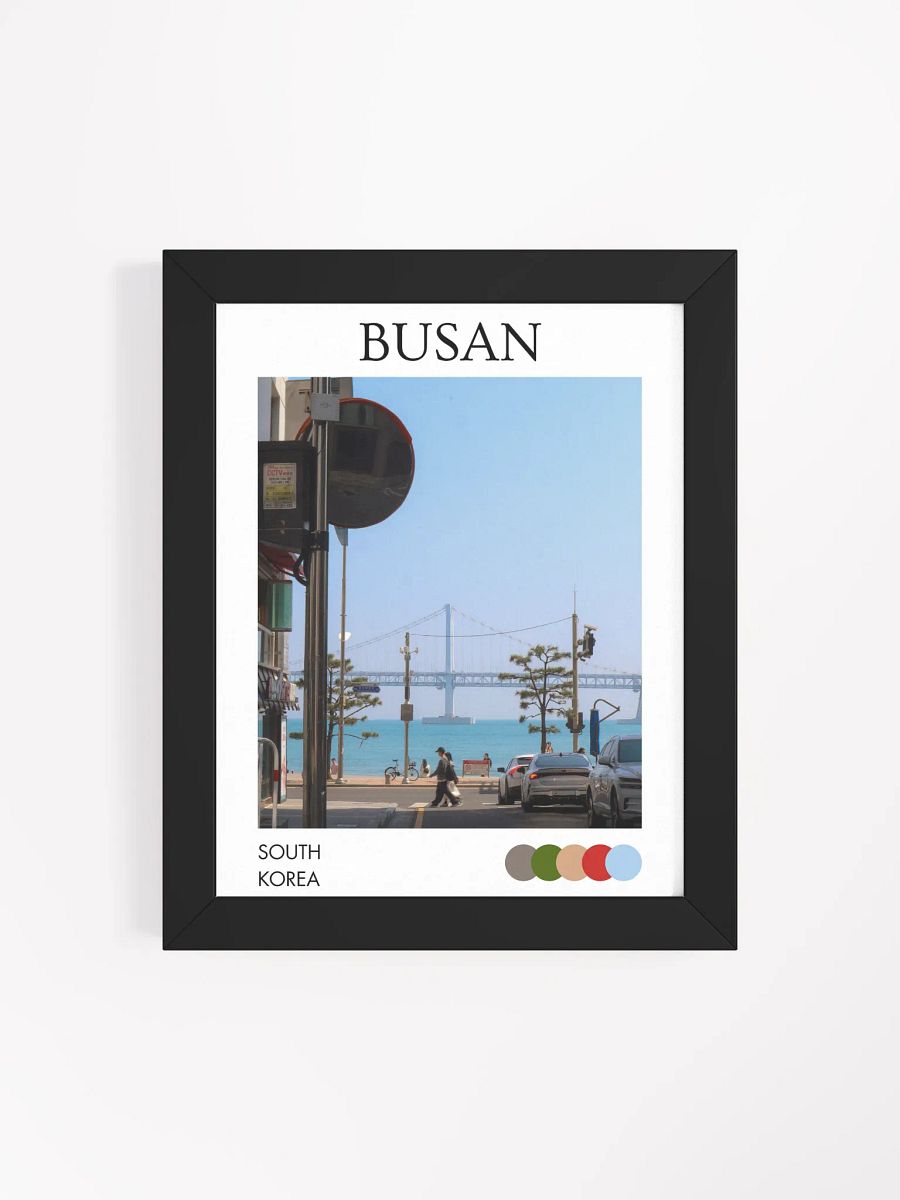 Streets of Busan - Framed product image (4)