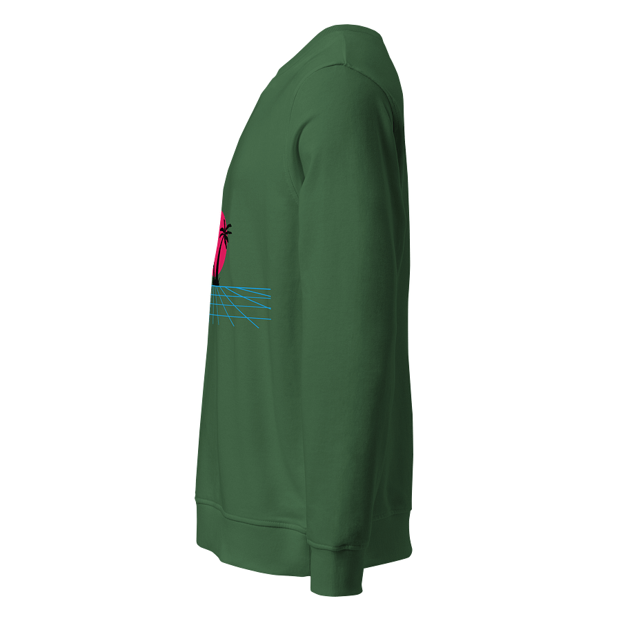Retro Sunset Palm Unisex Sweatshirt product image (3)