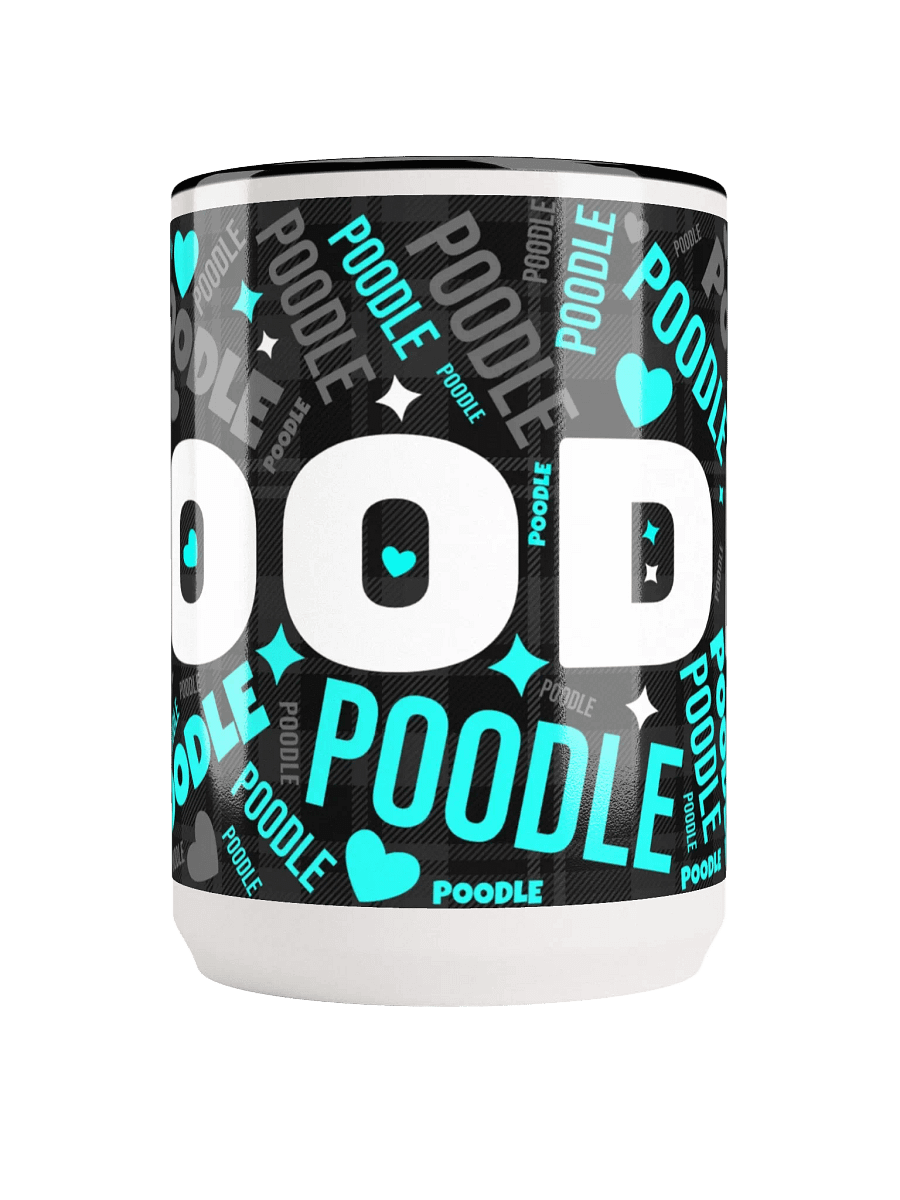 Fun Poodle Word Mug For Poodle Owners product image (5)