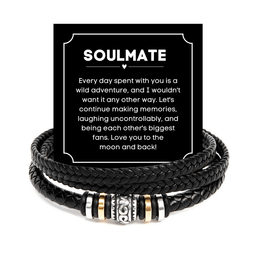 Soulmate Forever Bracelet - Love You To The Moon And Back product image (1)