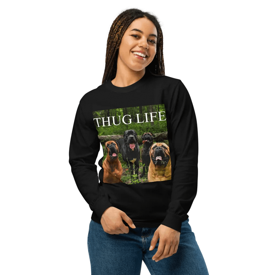 Thug Life Long Sleeve Shirt product image (3)