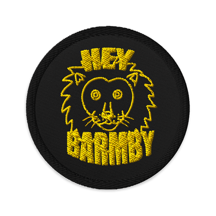 Hey Barmby Logo Patch product image (1)