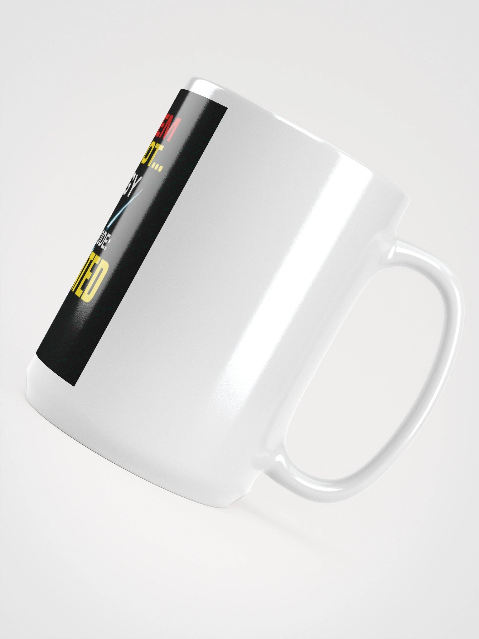 System Reboot Mug – Winner Mode (15 oz White) product image (4)