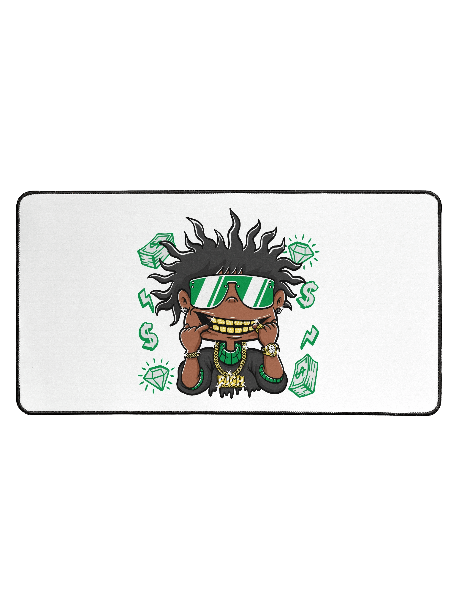 Gilded Grind Desk Mat product image (1)