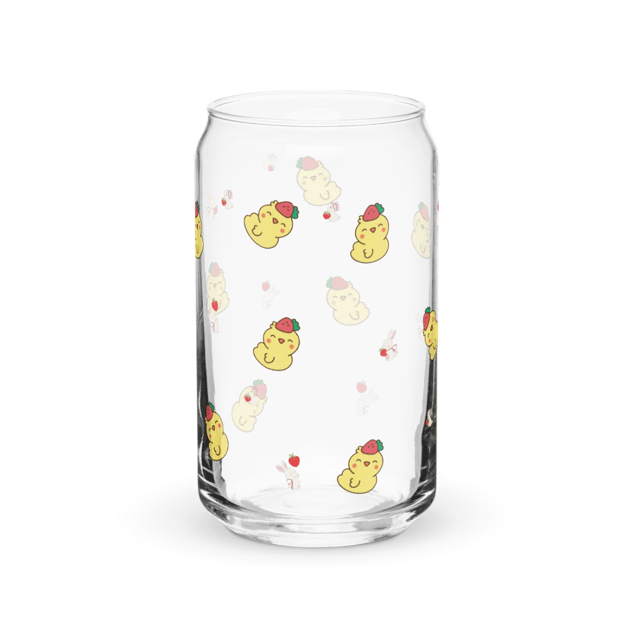 Chickie Strawberries Can Glass product image (6)