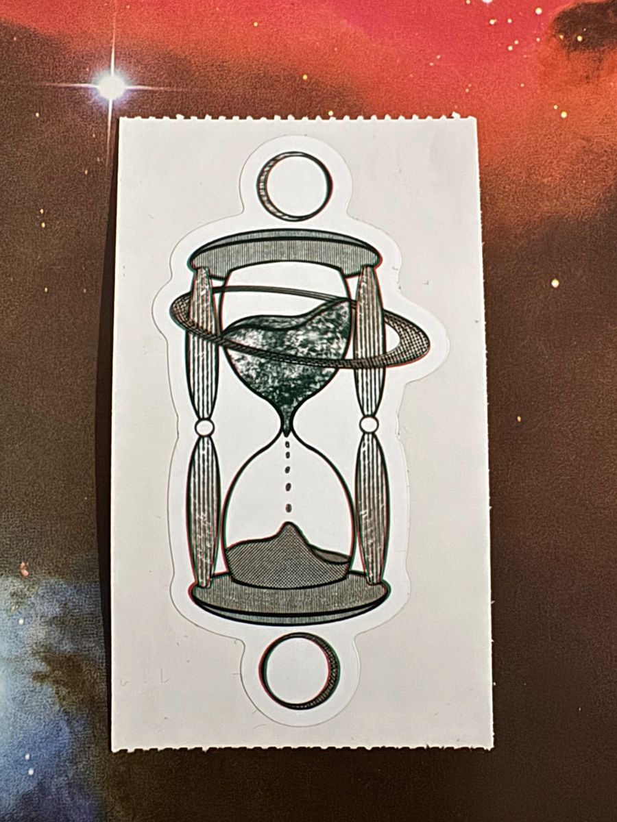 Space Time Sticker product image (1)
