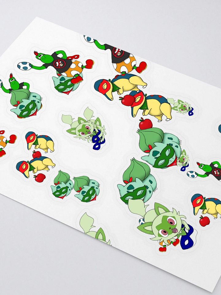 Our Named Friends Sticker Sheet product image (2)