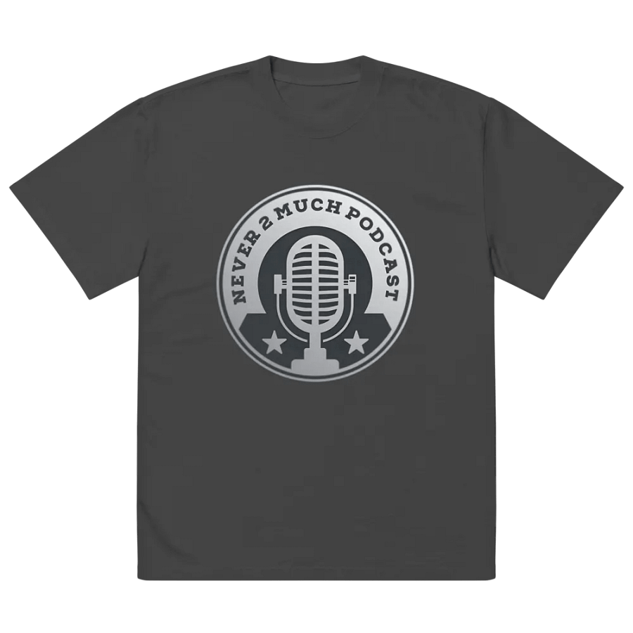 Retro Mic Vintage Podcast Logo T-Shirt product image (2)