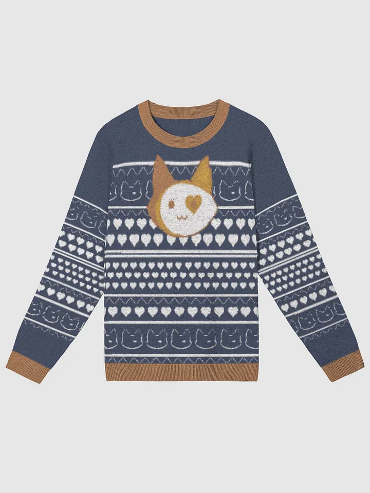 Mellow Knitted Sweater (Navy Blue) product image (1)