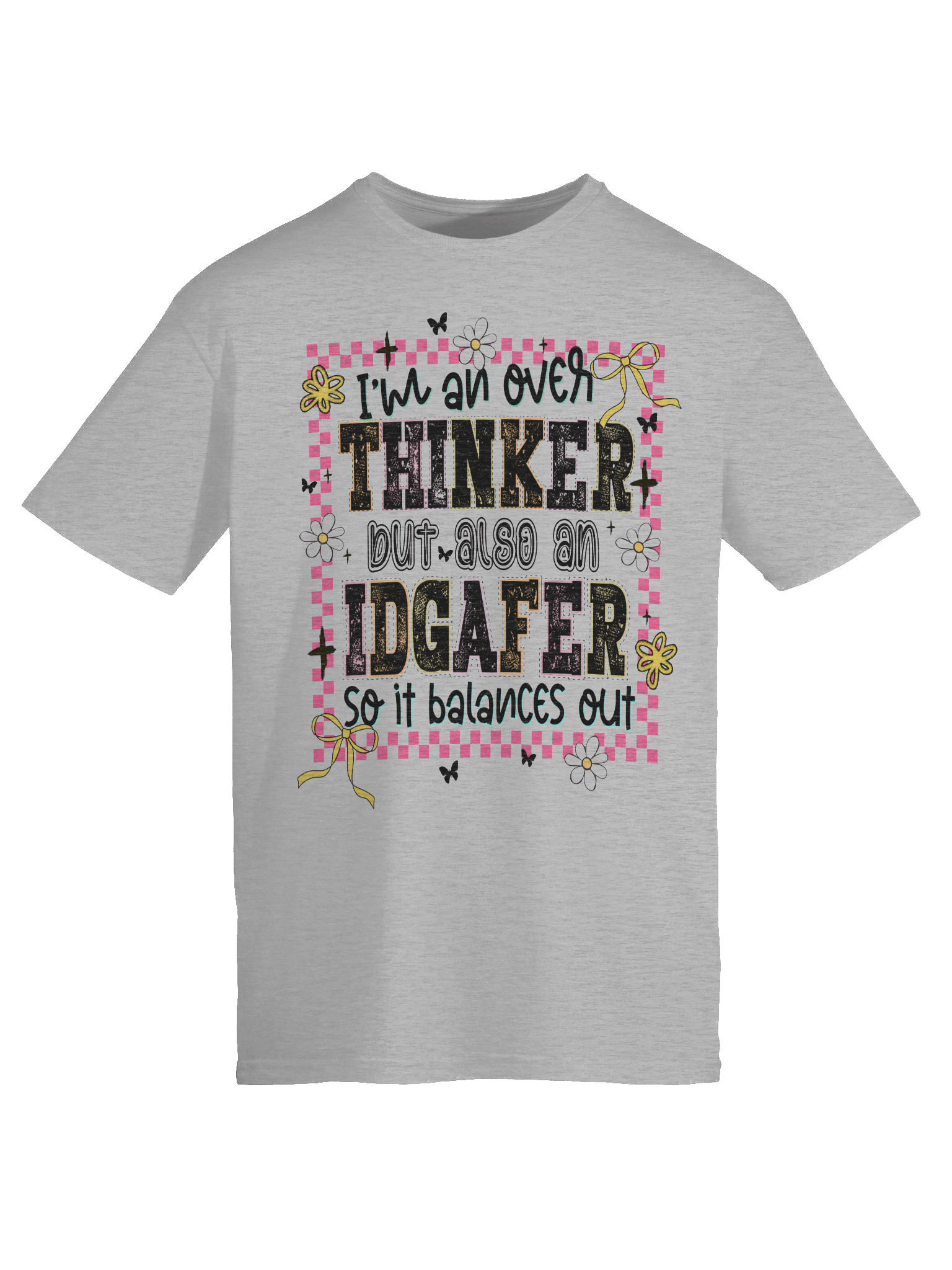 Thinker IDGAFER T-Shirt product image (33)