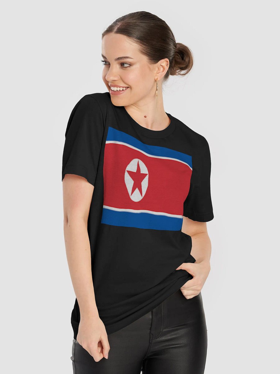 Exclusive Graphic Grove Supersoft Unisex North Korean Flag T-Shirt product image (9)