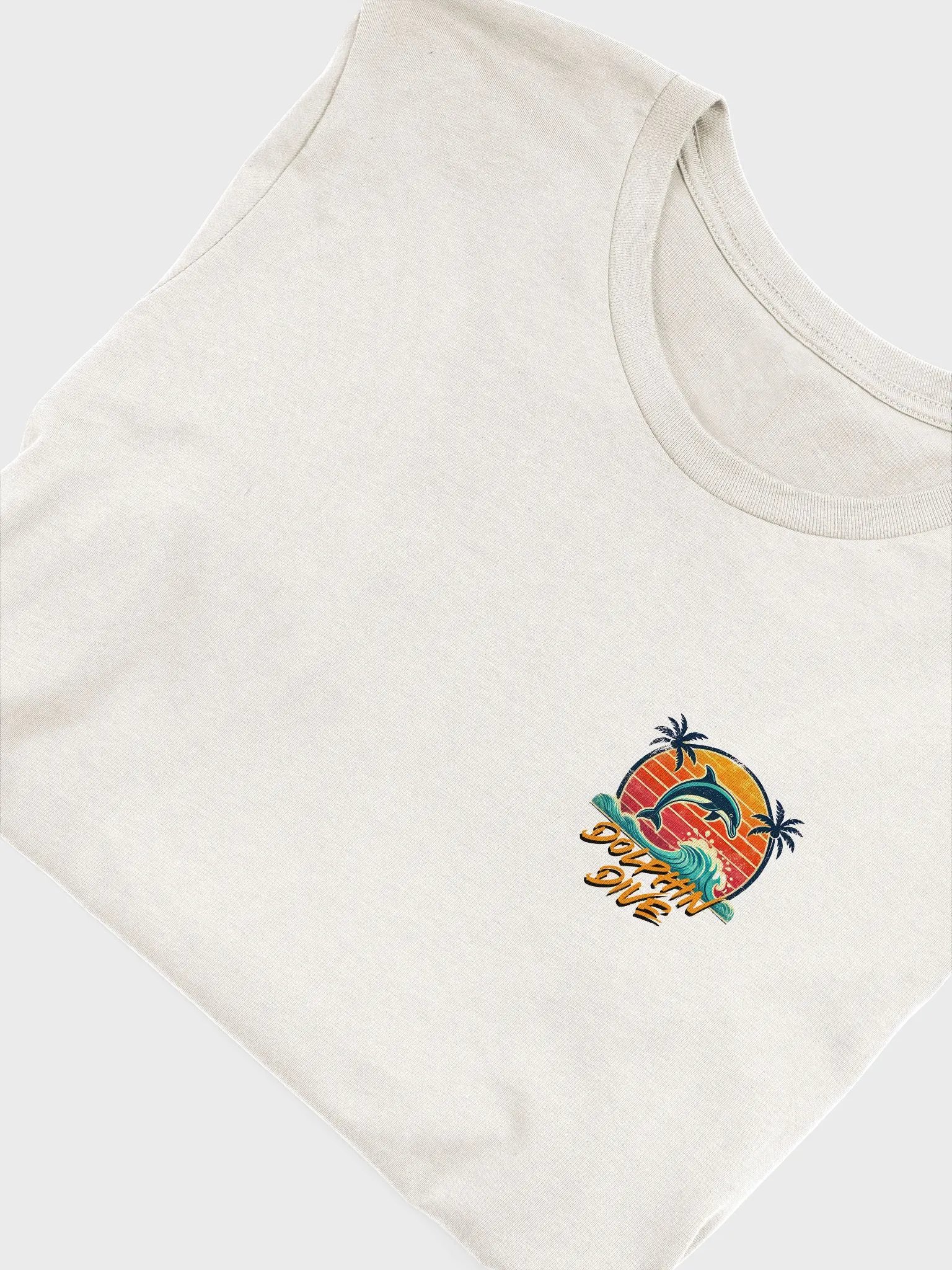 Sunset Dolphin Dive T-Shirt product image (37)