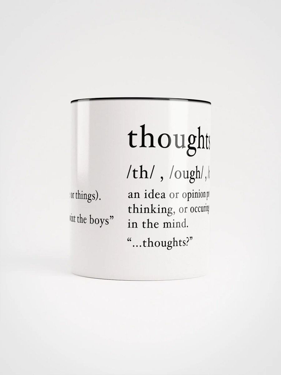 Thoughts & Betwixt definition mug product image (3)