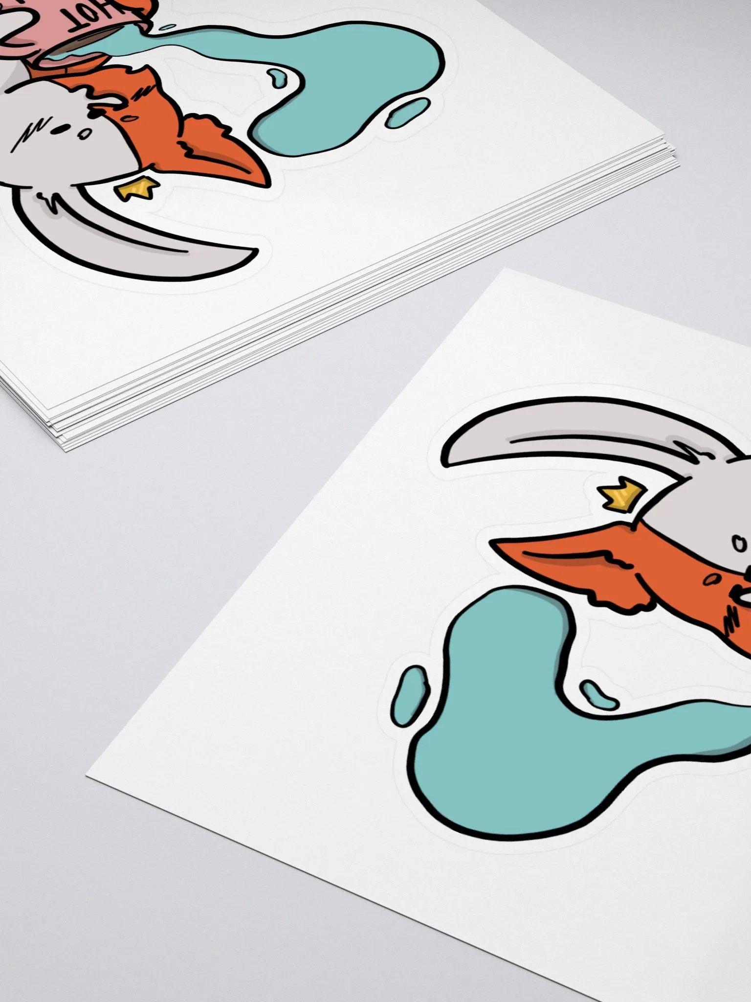 Hot and Brown Sticker product image (4)