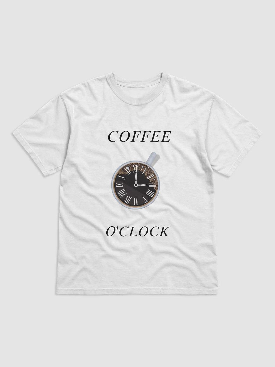 COFFEE O'CLOCK T-SHIRT (BLACK) product image (97)