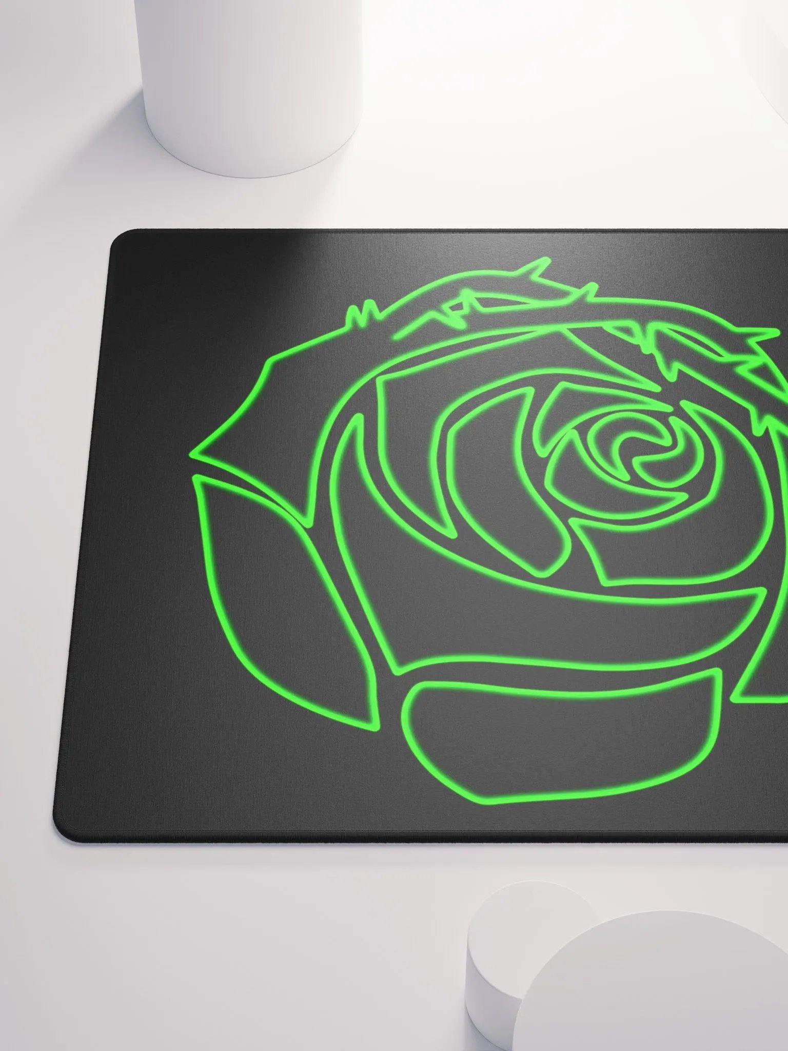 Chaotic Rose Mousepad product image (6)