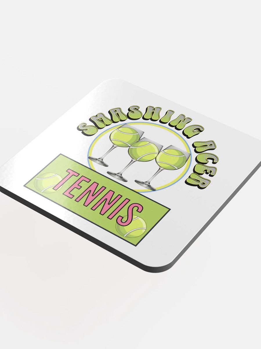 Smashing Acer Tennis Glossed Cork Coaster Set product image (4)