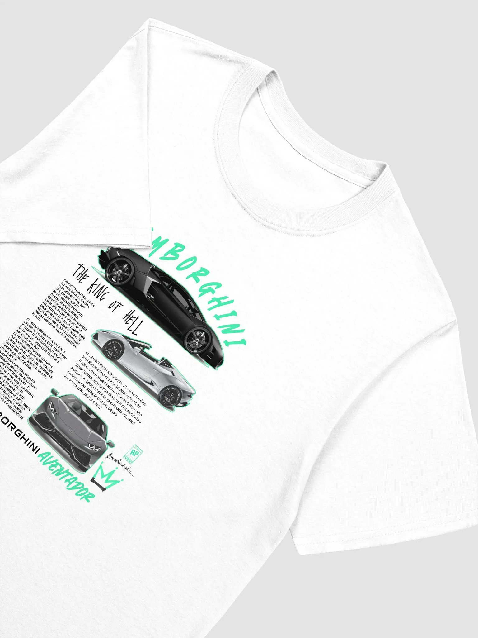 Lamborghini Aventador Glitch T-Shirt product image (2)