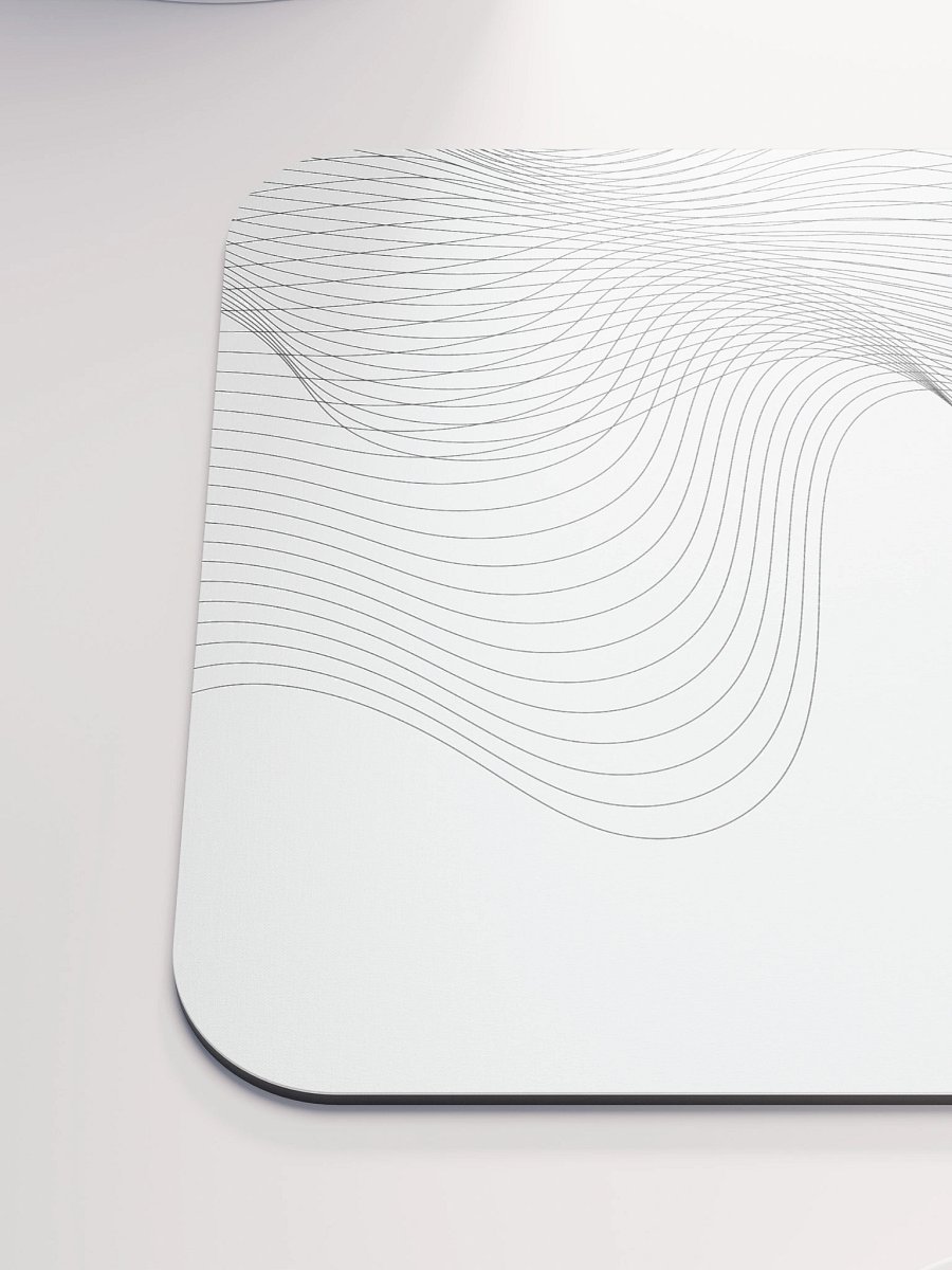 Mouse Pad MCO Waves White product image (6)