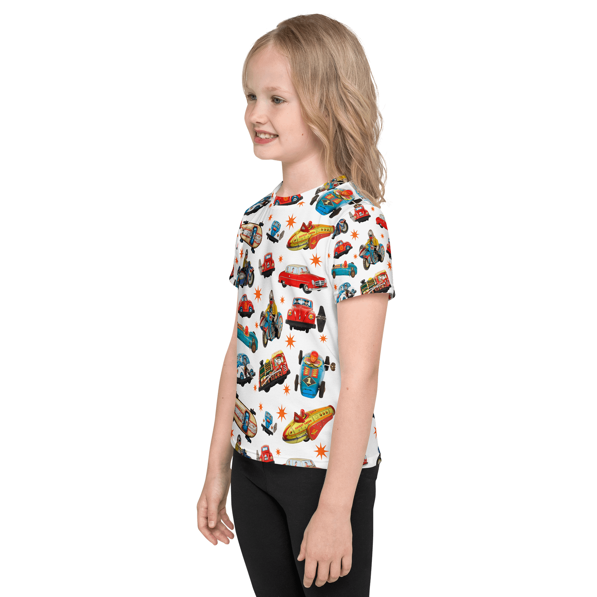 Vintage Toy Vehicle Kids T-Shirt product image (3)
