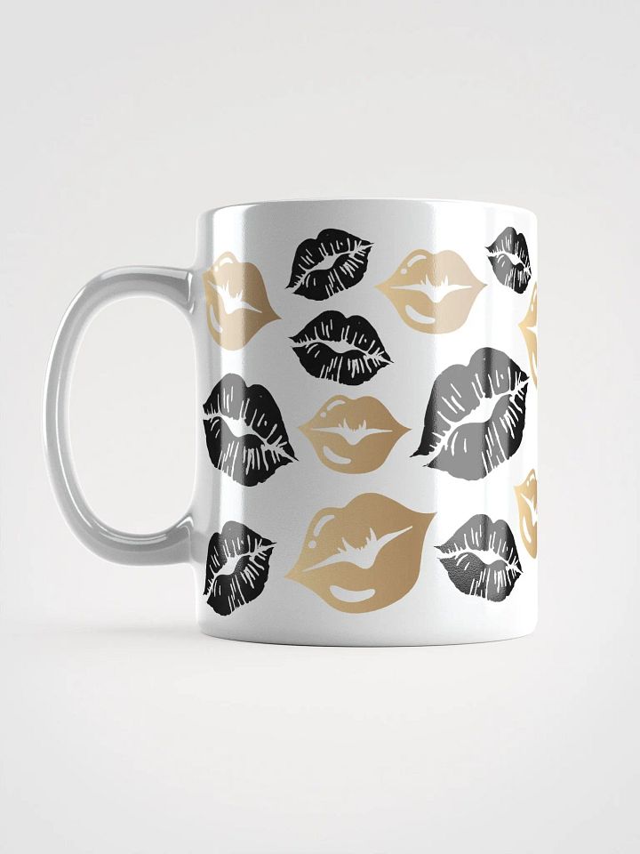 Black and Gold Lips Mug product image (1)