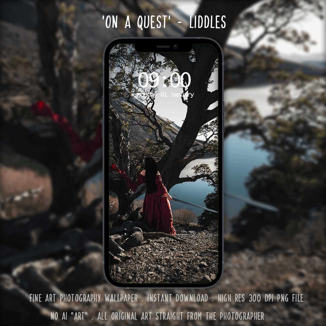 On a quest by Liddles phone wallpaper product image (1)