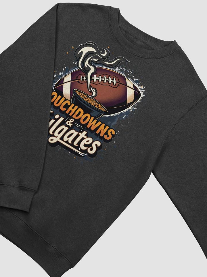 Touchdowns & Tailgates Party Crewneck Sweatshirt product image (2)