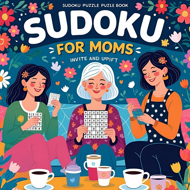 Sudoku for Moms - 100 Relaxing & Fun Logic Puzzles for Busy Superwomen and Mothers Who Deserve a Break product image (1)