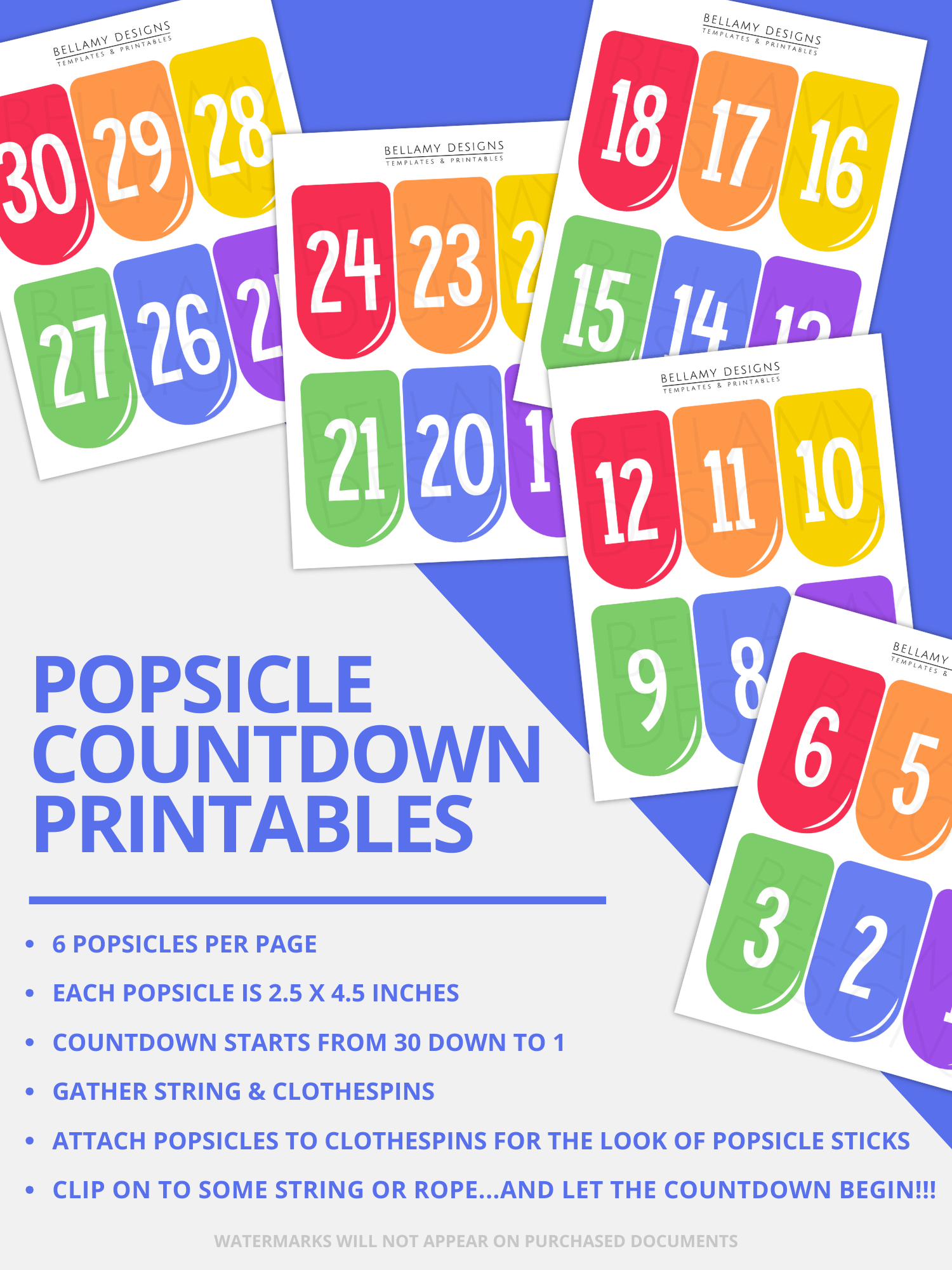 Countdown to Summer Vacation Printable product image (7)