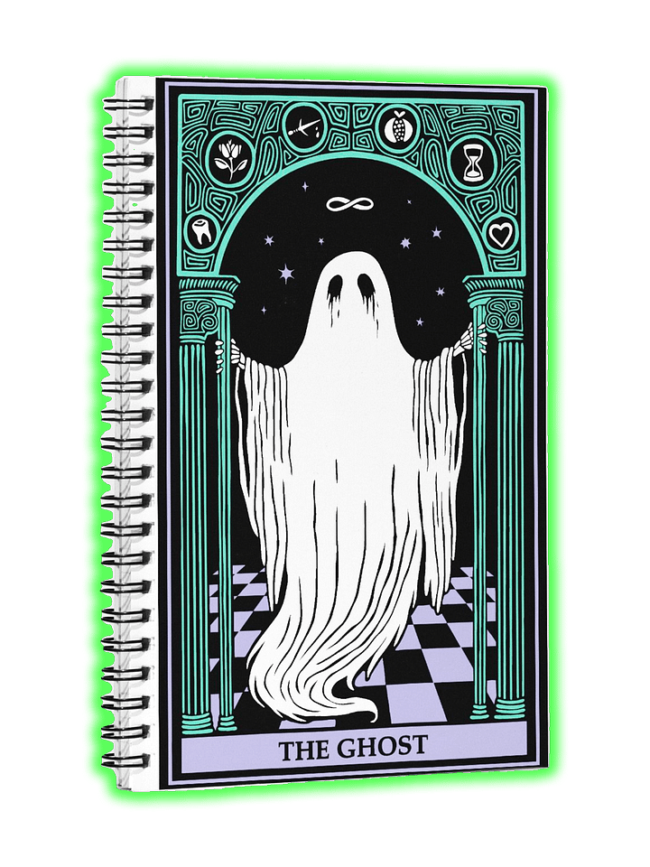 The Ghost Tarot Card Notebook product image (1)