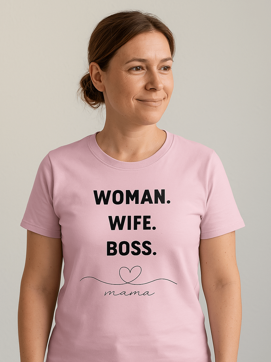 WOMAN WIFE BOSS T-Shirt product image (3)