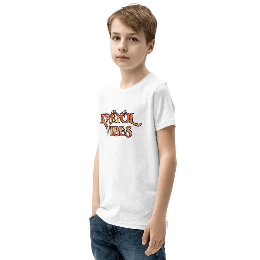 Vibrant KWÉYÒL VIBES Youth T-Shirt product image (66)