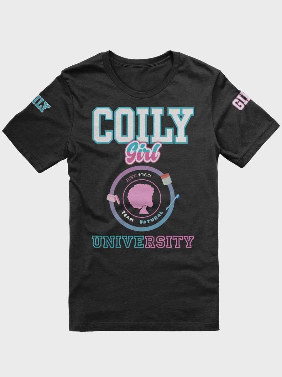 Coily Girl University Tee product image (1)