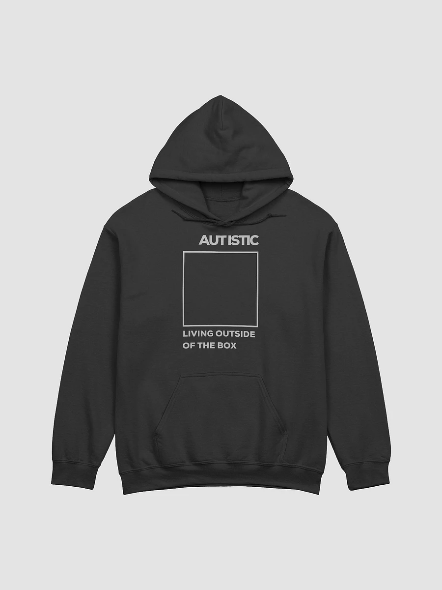 NeuroDivergent Rebel - Autistic - Living Outside the Box Pullover Unisex Hoodie product image (3)