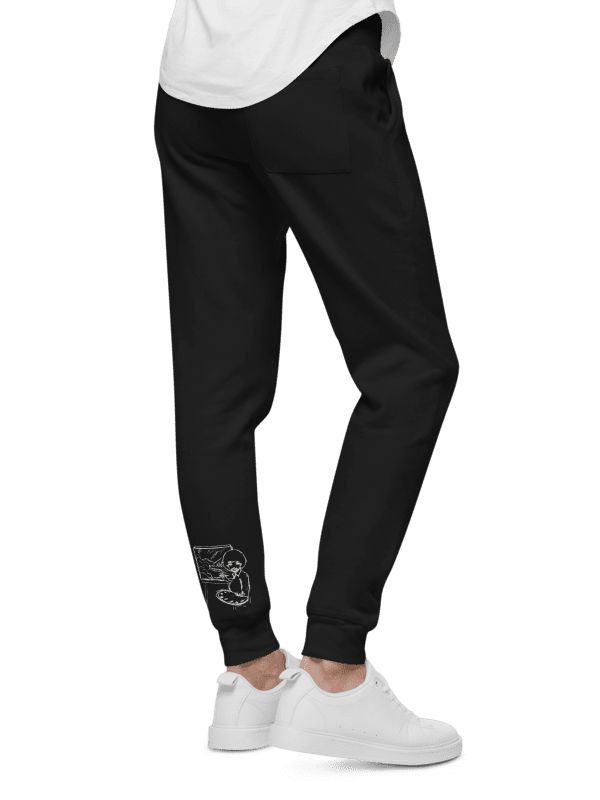 Boob Ross Unisex Fleece Joggers product image (2)