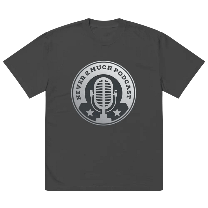Retro Mic Vintage Podcast Logo T-Shirt product image (2)