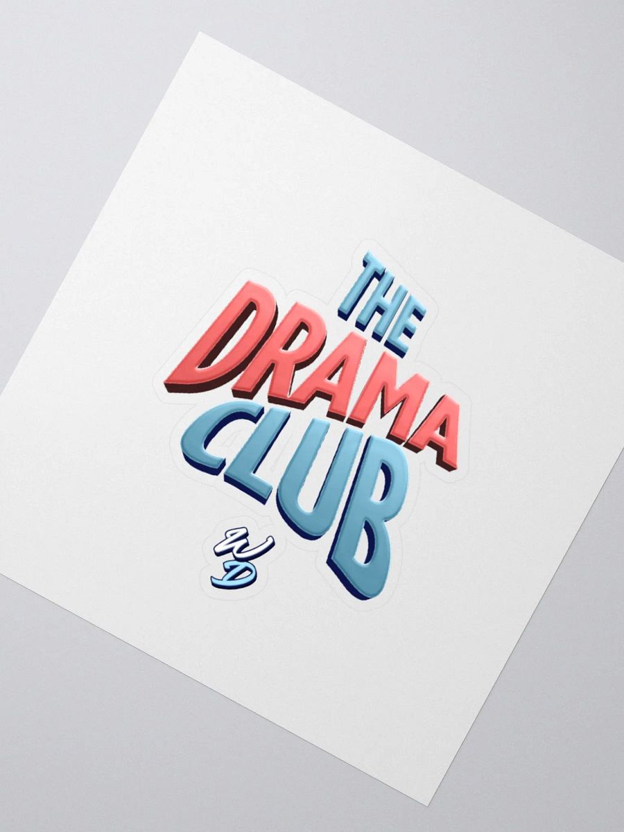Drama Club Sticker product image (2)
