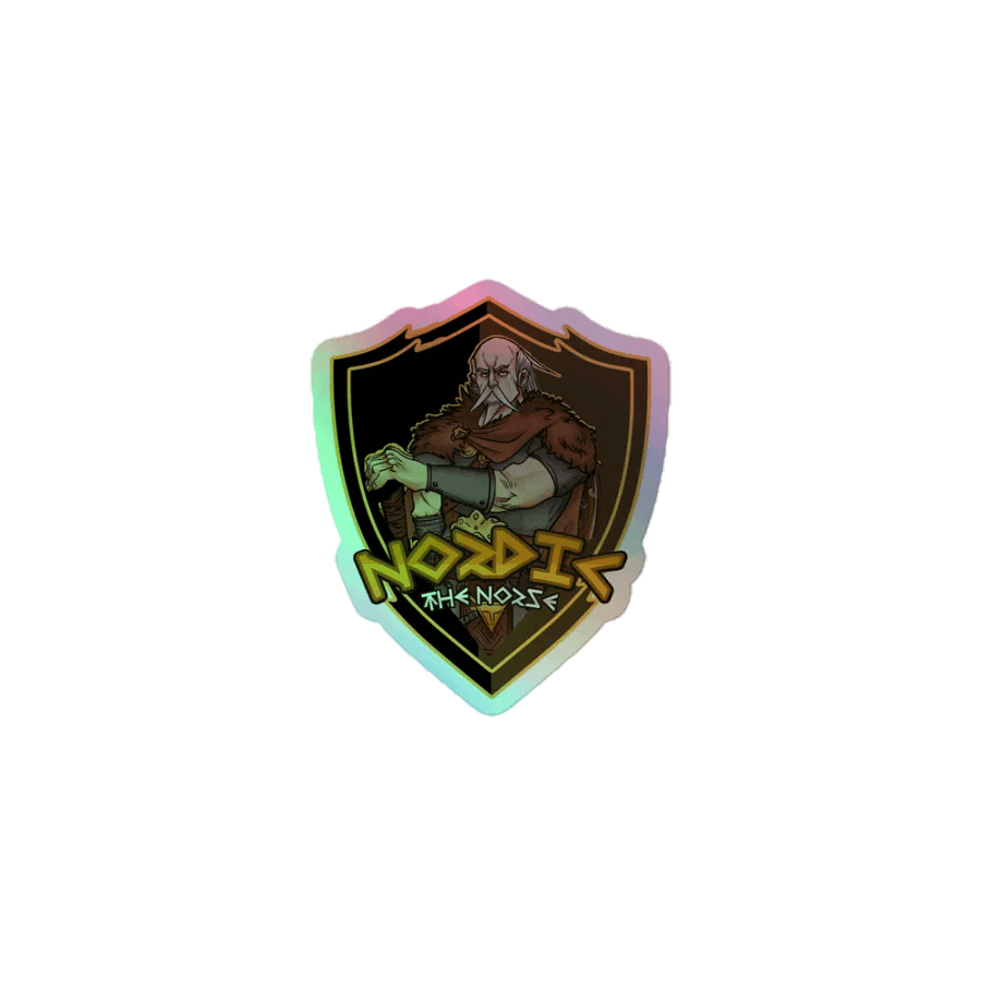 Nordic Warrior Holographic Sticker Set product image (1)
