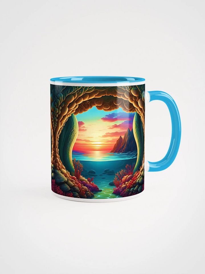 Symmetrical Coral Serenity Mug product image (3)
