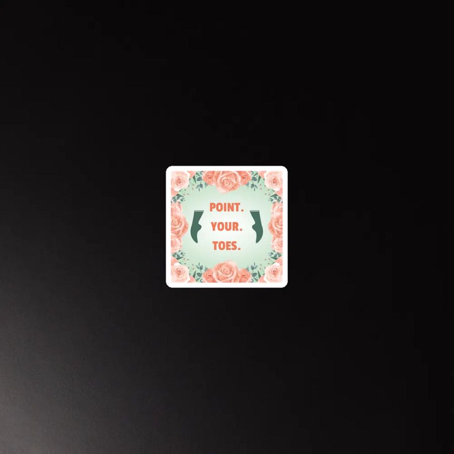 Point Your Toes (Magnet) product image (3)