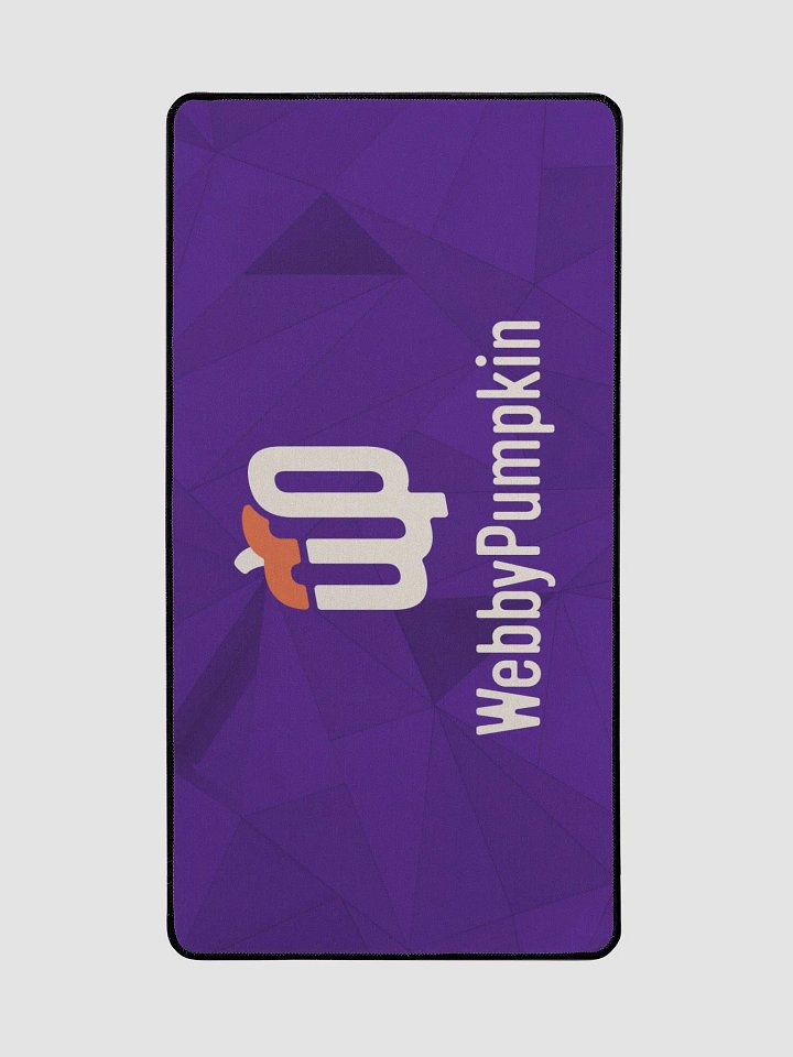WebbyPumpkin Logo Desk Mat product image (2)