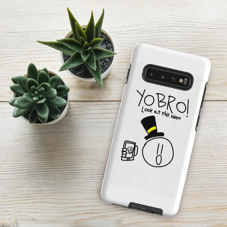 “YO BRO LOOK AT THIS VIDEO” Samsung case product image (4)